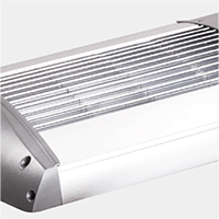 Full aluminum made heat dissipation area